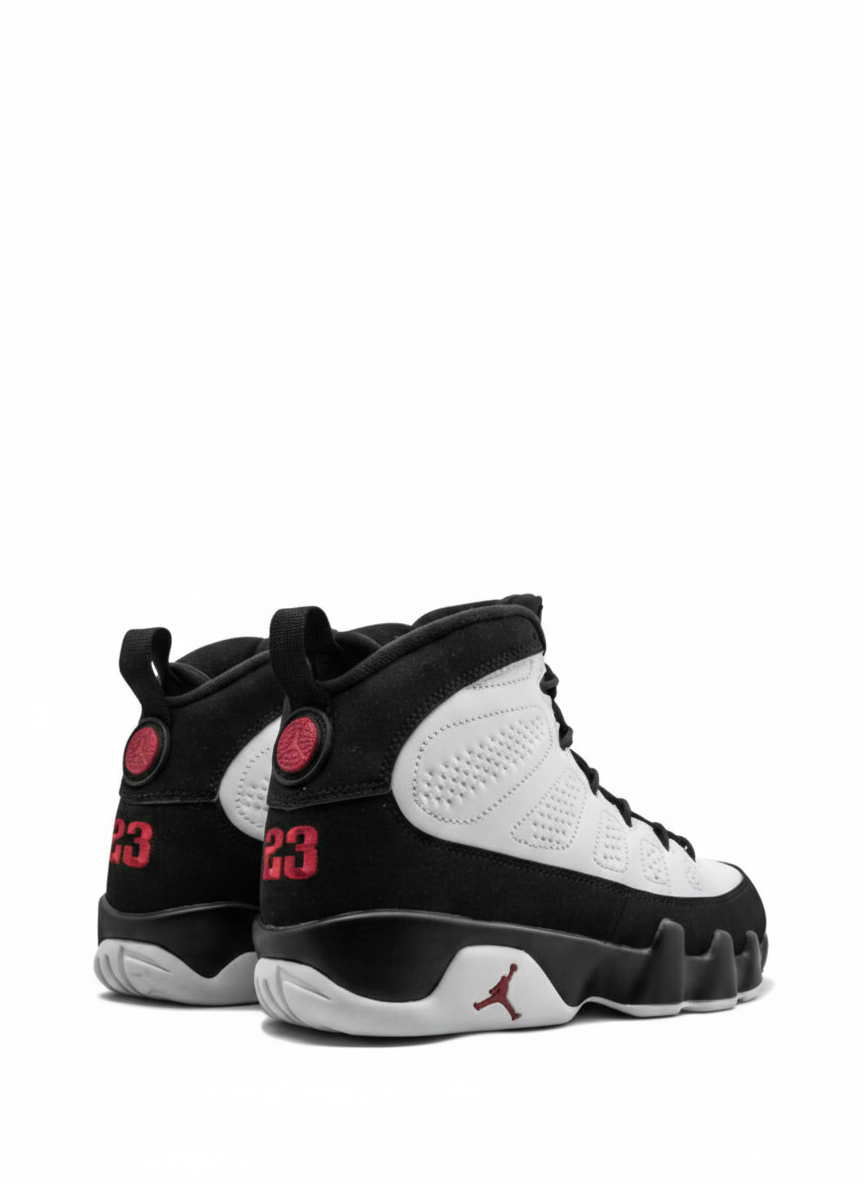 Air Jordan 9 Retro Boot "White/Black"