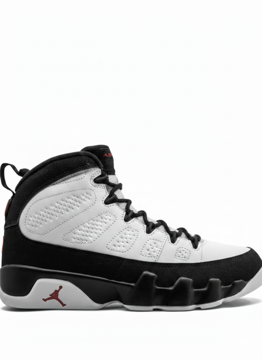Air Jordan 9 Retro Boot "White/Black"