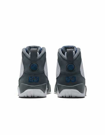 Air Jordan 9 Retro Boots White/Grey/Navy