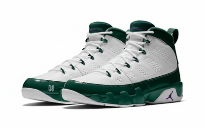 Air Jordan 9 Retro "White/Green "
