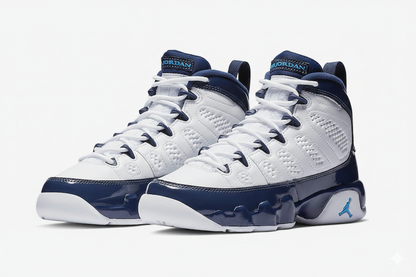 Air Jordan 9 Retro "White/Navy Blue"