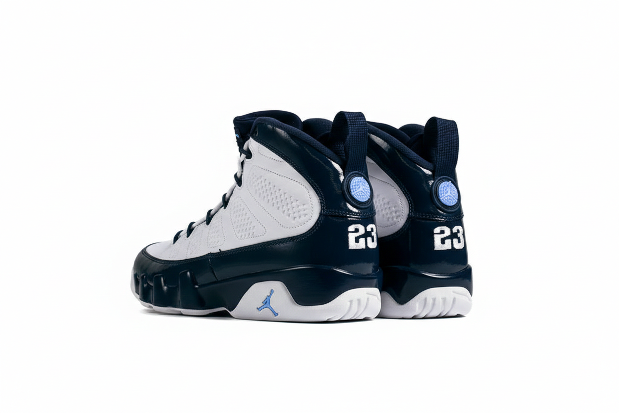Air Jordan 9 Retro "White/Navy Blue"