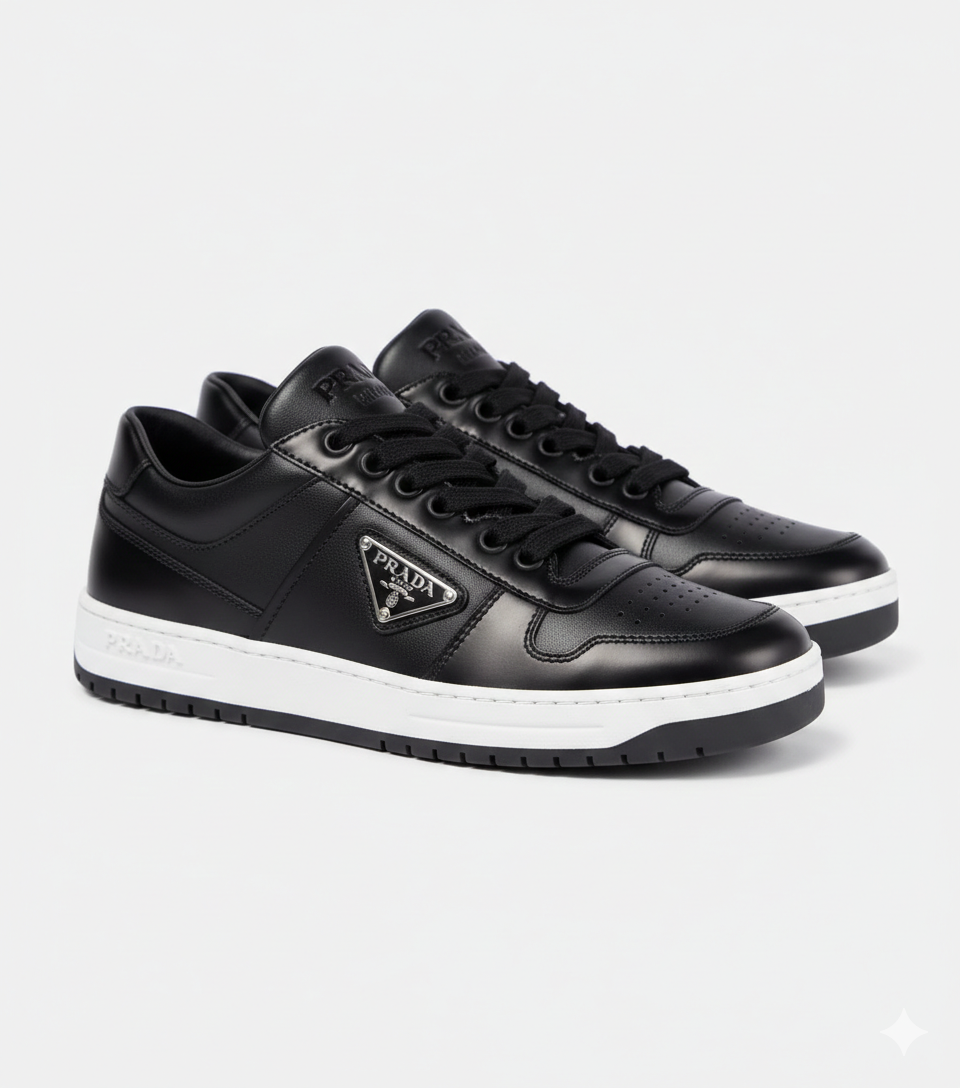 Prada Leather Sneakers