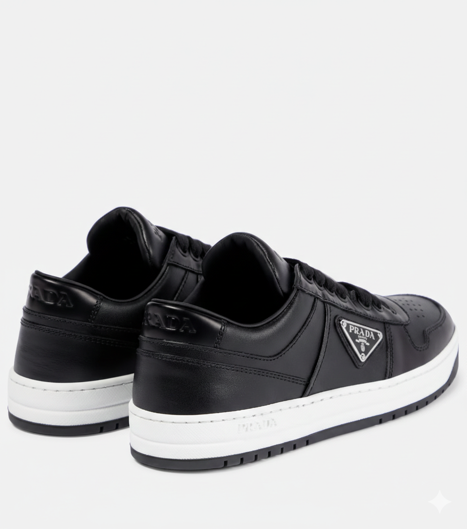 Prada Leather Sneakers