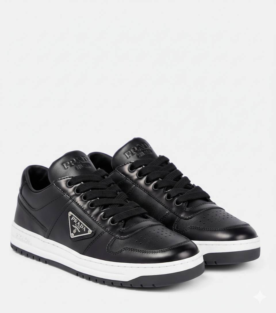 Prada Leather Sneakers
