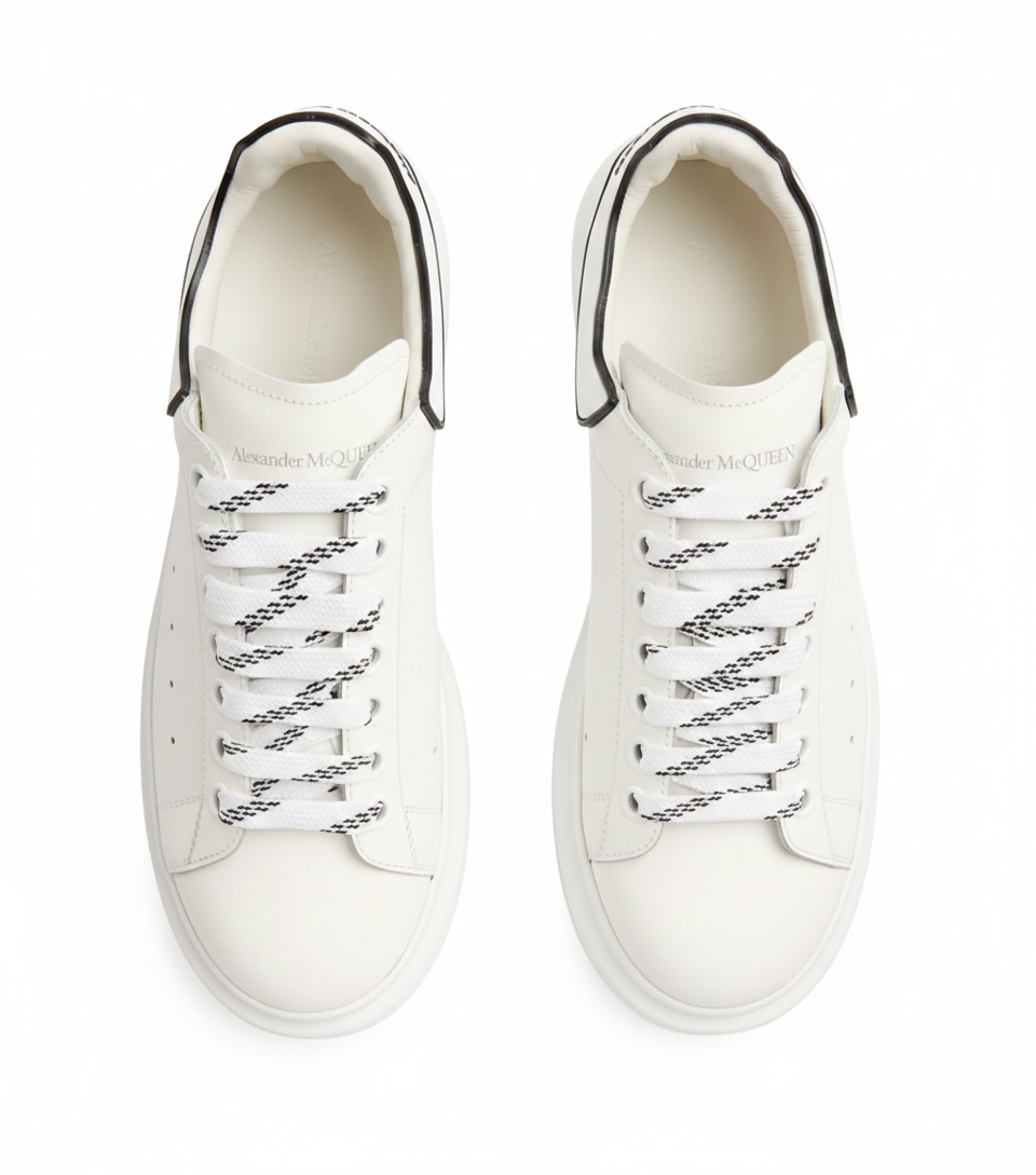 ALEXANDER MCQUEEN ‘BLACK Trim/WHITE’