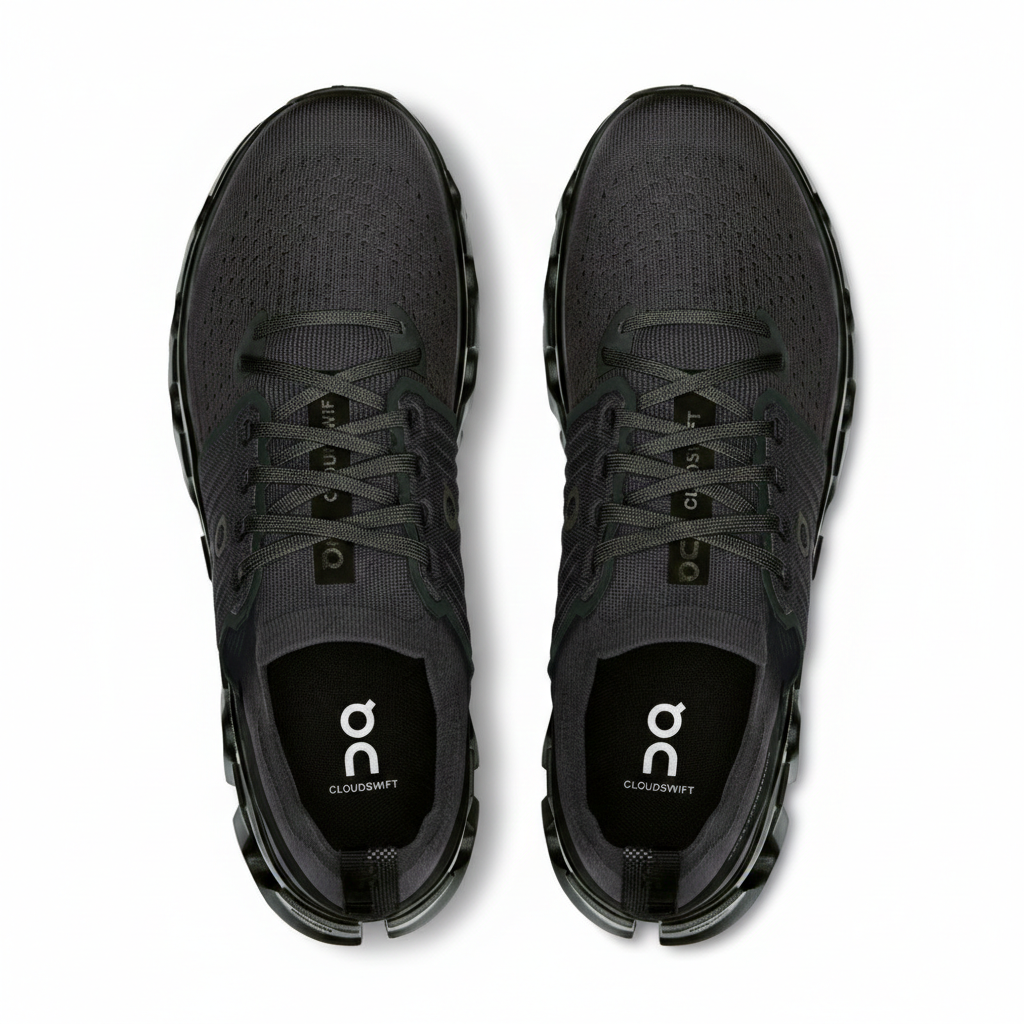 On Running Cloudswift 4 Black Eclips