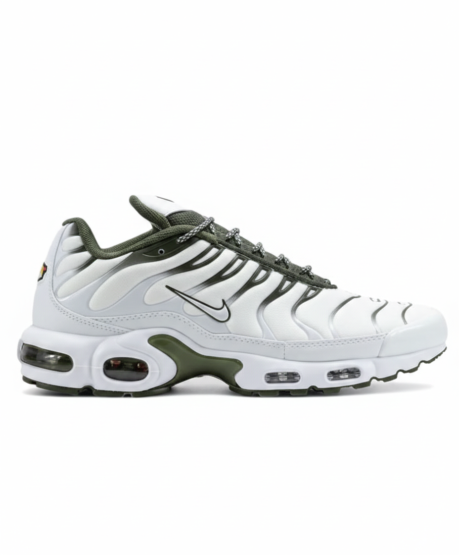 Nike Air Max Plus  “White / Olive Green "