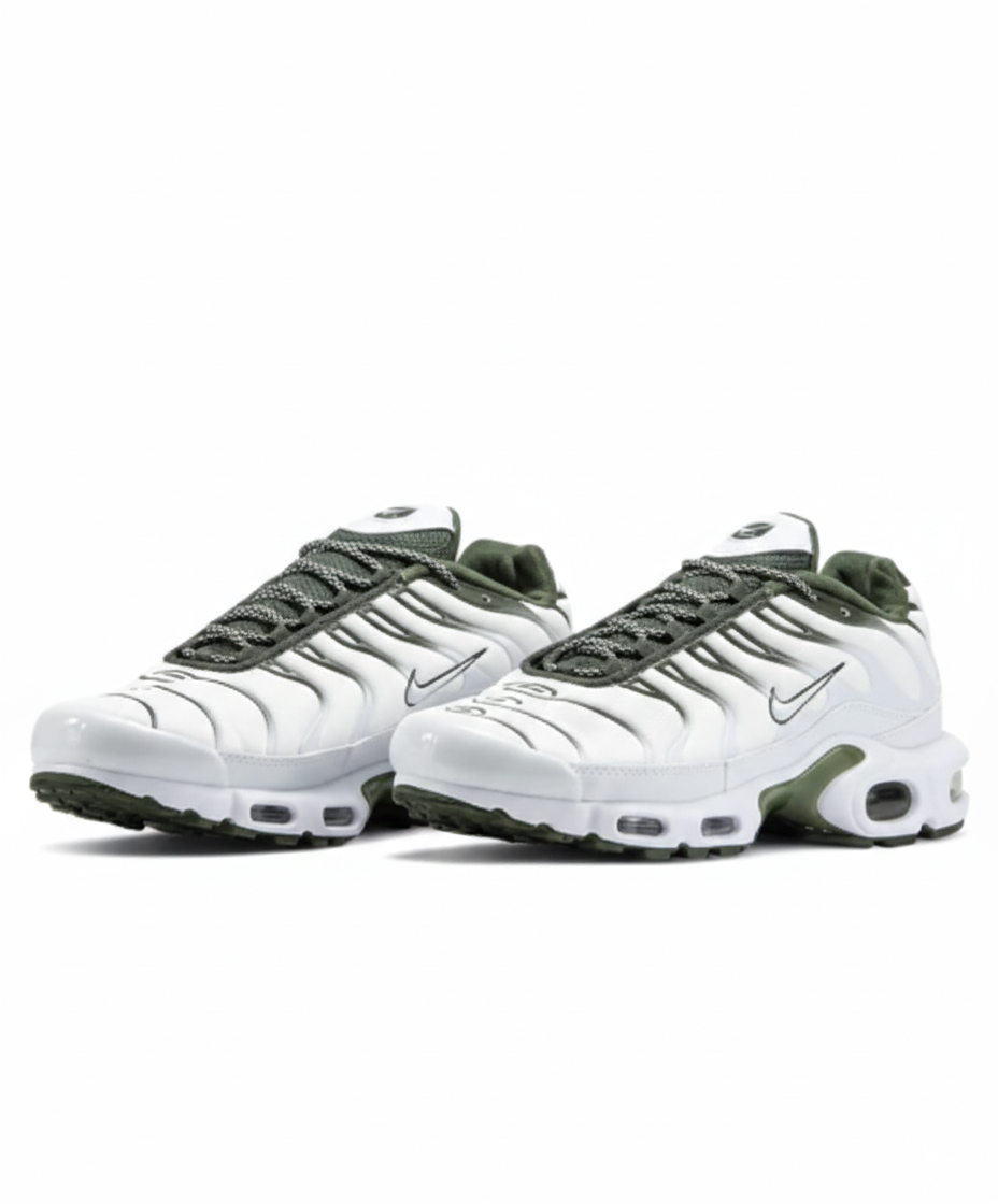 Nike Air Max Plus  “White / Olive Green "