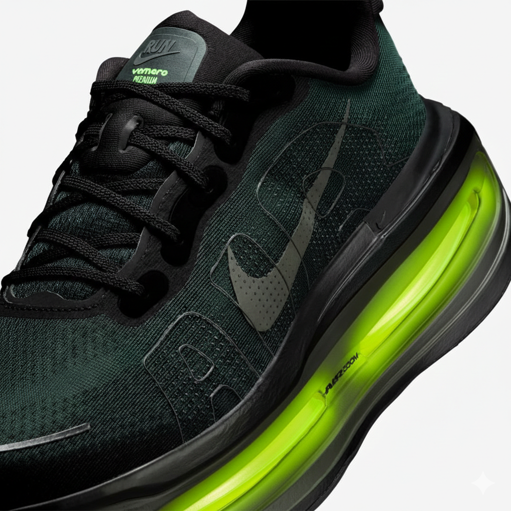 Nike Vomero Premium "Black/Anthracite/Volt"