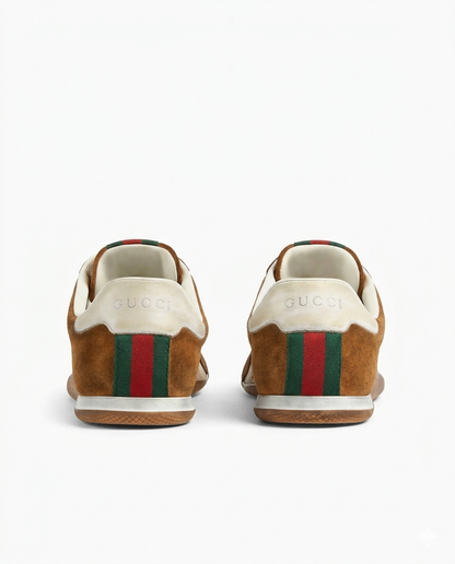 Gucci Shift Sneakers "Beige/Brown/White"