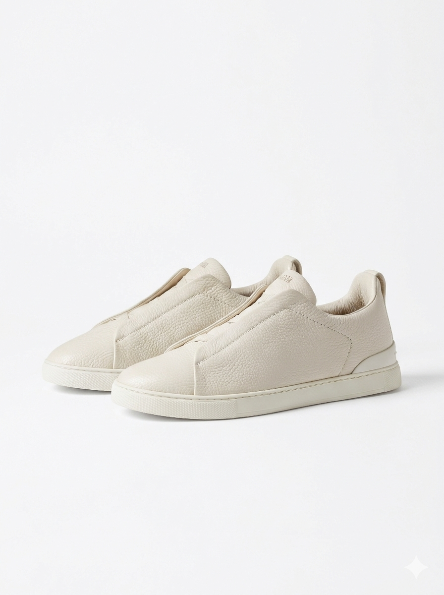 ZEGNA Triple Stitch "White"