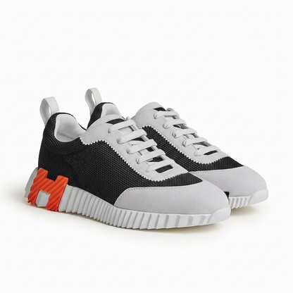 Hermès Bouncing Sneaker "White/Black"