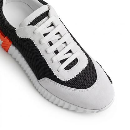 Hermès Bouncing Sneaker "White/Black"
