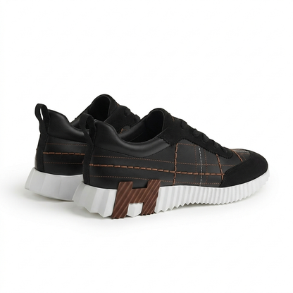 Hermes Slippers "Brown/Black"