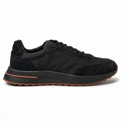 Loro Piano Sneakers"Black/Brown"