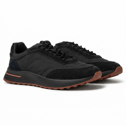 Loro Piano Sneakers"Black/Brown"