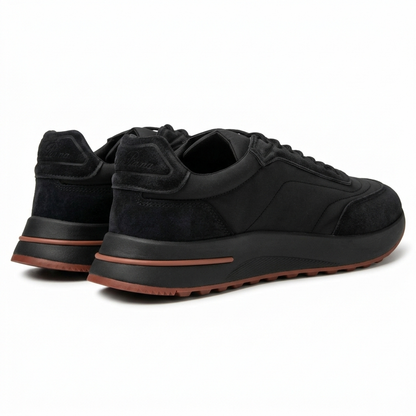 Loro Piano Sneakers"Black/Brown"