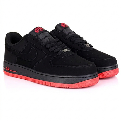 Nike Air Force 1 Low Sneakers "Black/Red"