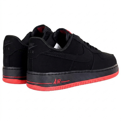 Nike Air Force 1 Low Sneakers "Black/Red"