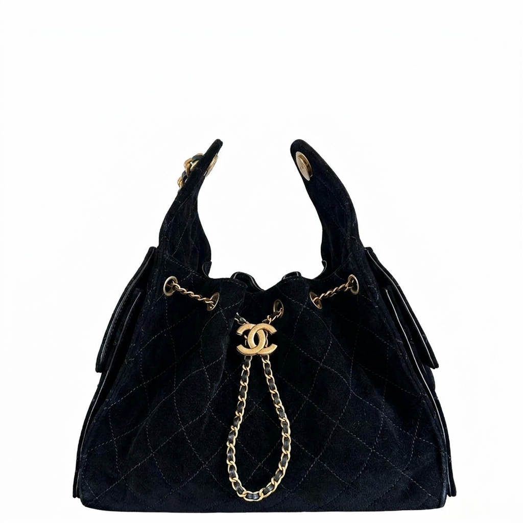 Chanel Gabrielle Hobo Bag "Black"