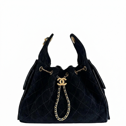 Chanel Gabrielle Hobo Bag "Black"