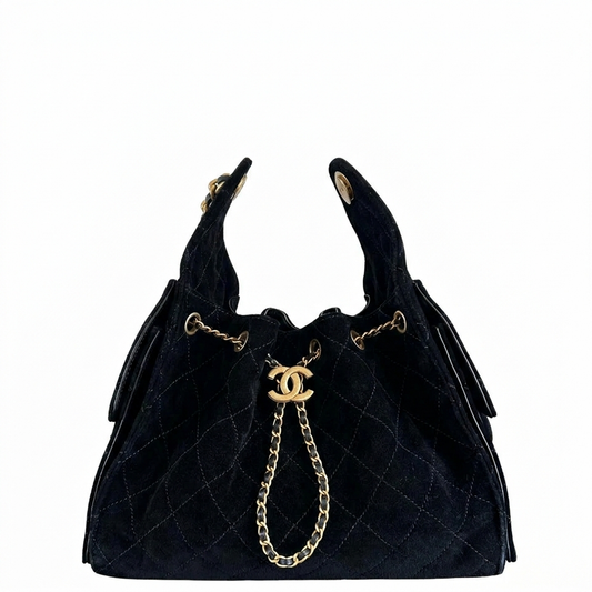 Chanel Gabrielle Hobo Bag "Black"