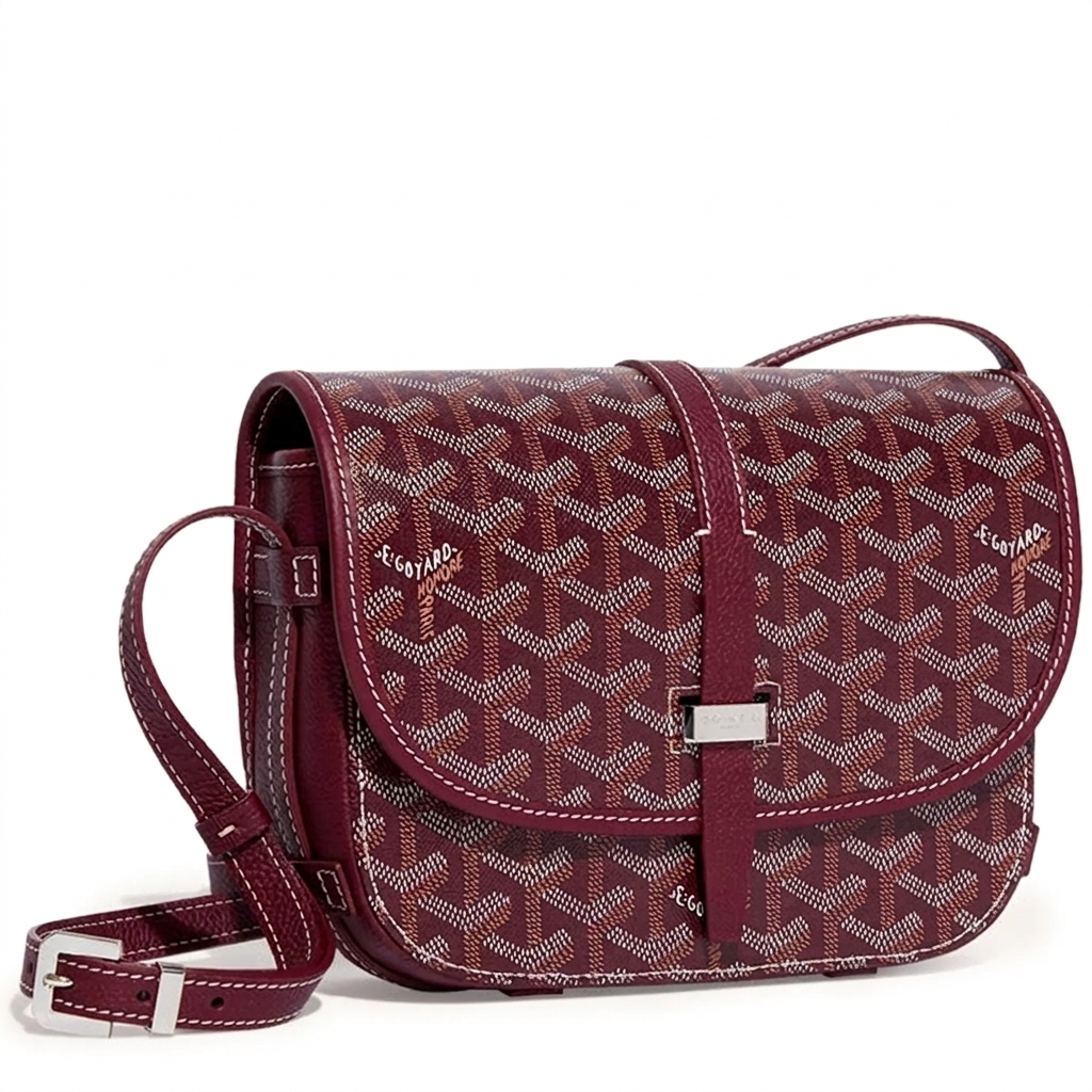 Goyard Cross shoulder Bag "Burgundy"