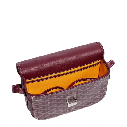 Goyard Cross shoulder Bag "Burgundy"