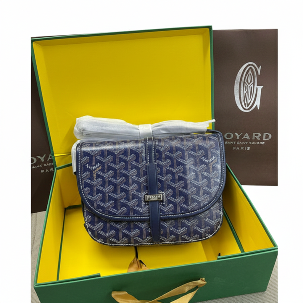 Goyard Cross shoulder Bag "Navy Blue"
