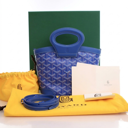 Goyard Beluga Mini Bag "Navy blue"