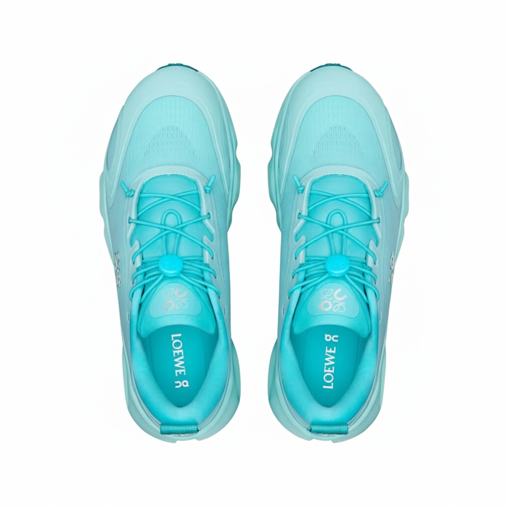 Loewe x On Running Cloud Solo Sneakers  "Sky Blue"