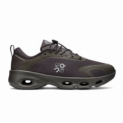 Loewe x On Running Cloud Solo Sneakers  "Black/Dark Olive Green"