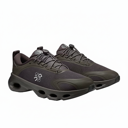 Loewe x On Running Cloud Solo Sneakers  "Black/Dark Olive Green"