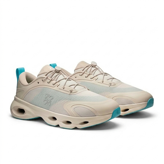 Loewe x On Running Cloud Solo Sneakers  "Sand/Turquoise"