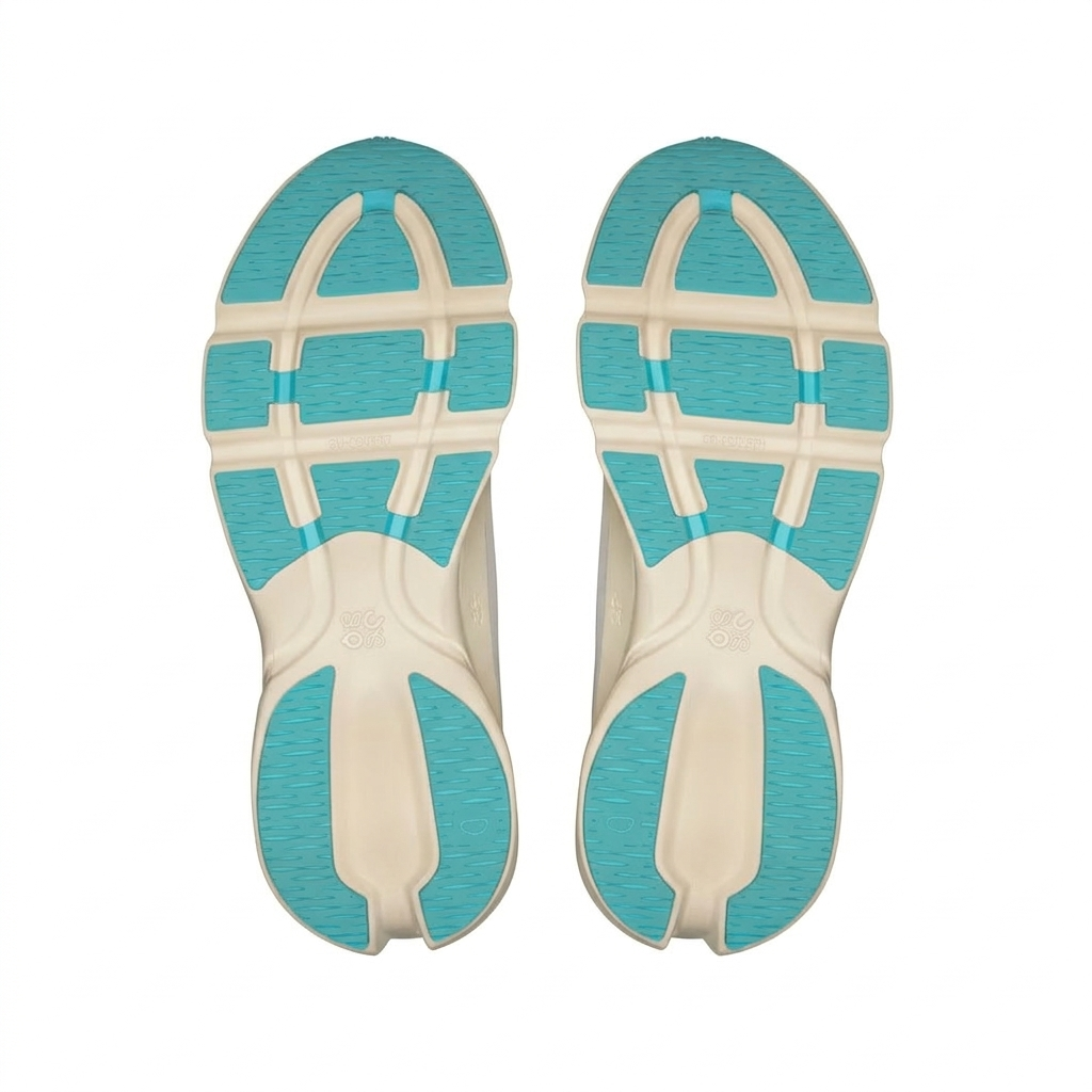 Loewe x On Running Cloud Solo Sneakers  "Sand/Turquoise"
