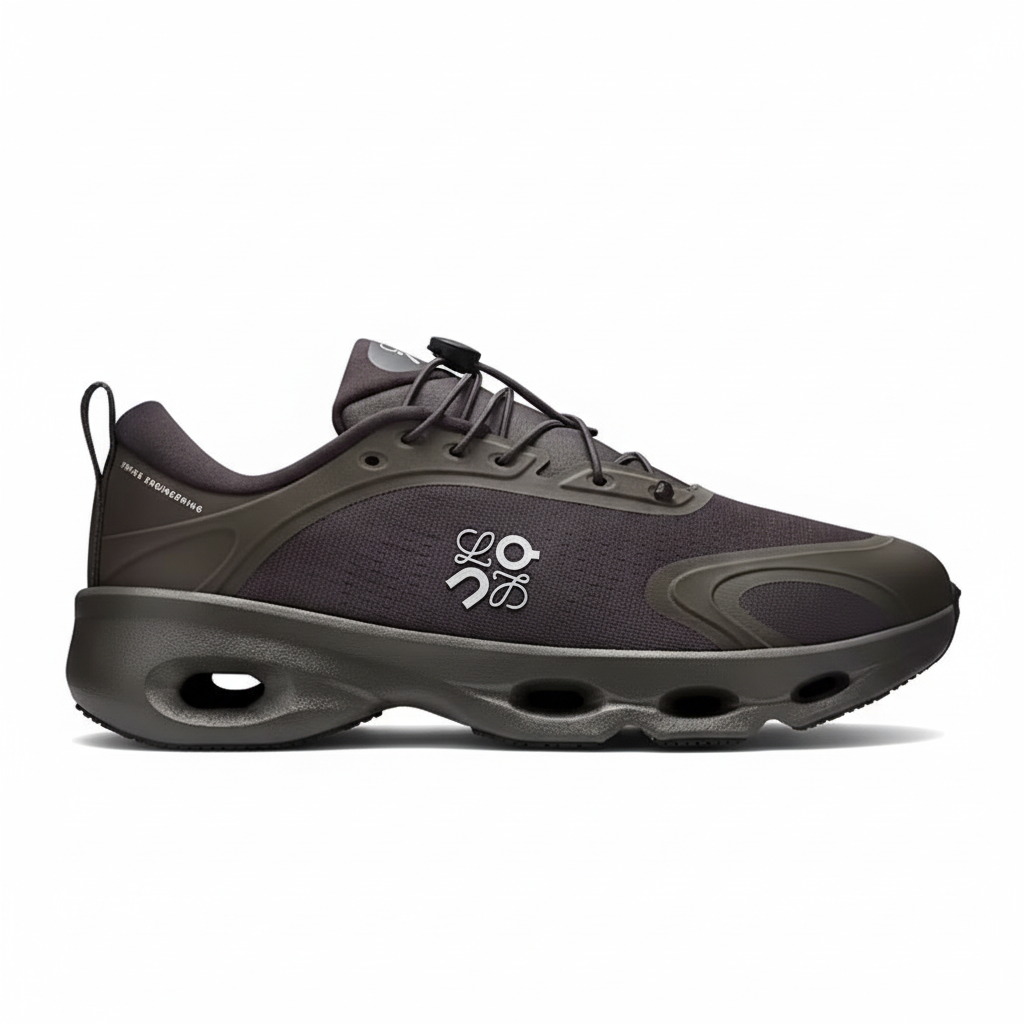 Loewe x On Running Cloud Solo Sneakers  "Black"