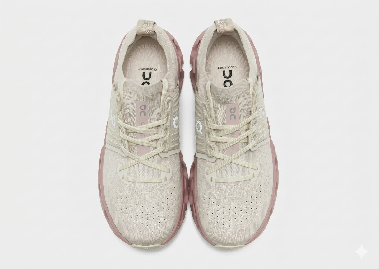 On Cloudswift 4 "Pearl/Mauve"