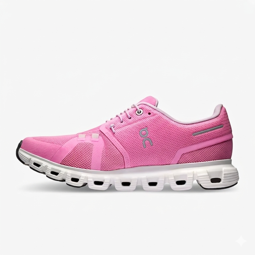On Cloud 6 "Raspberry/White "
