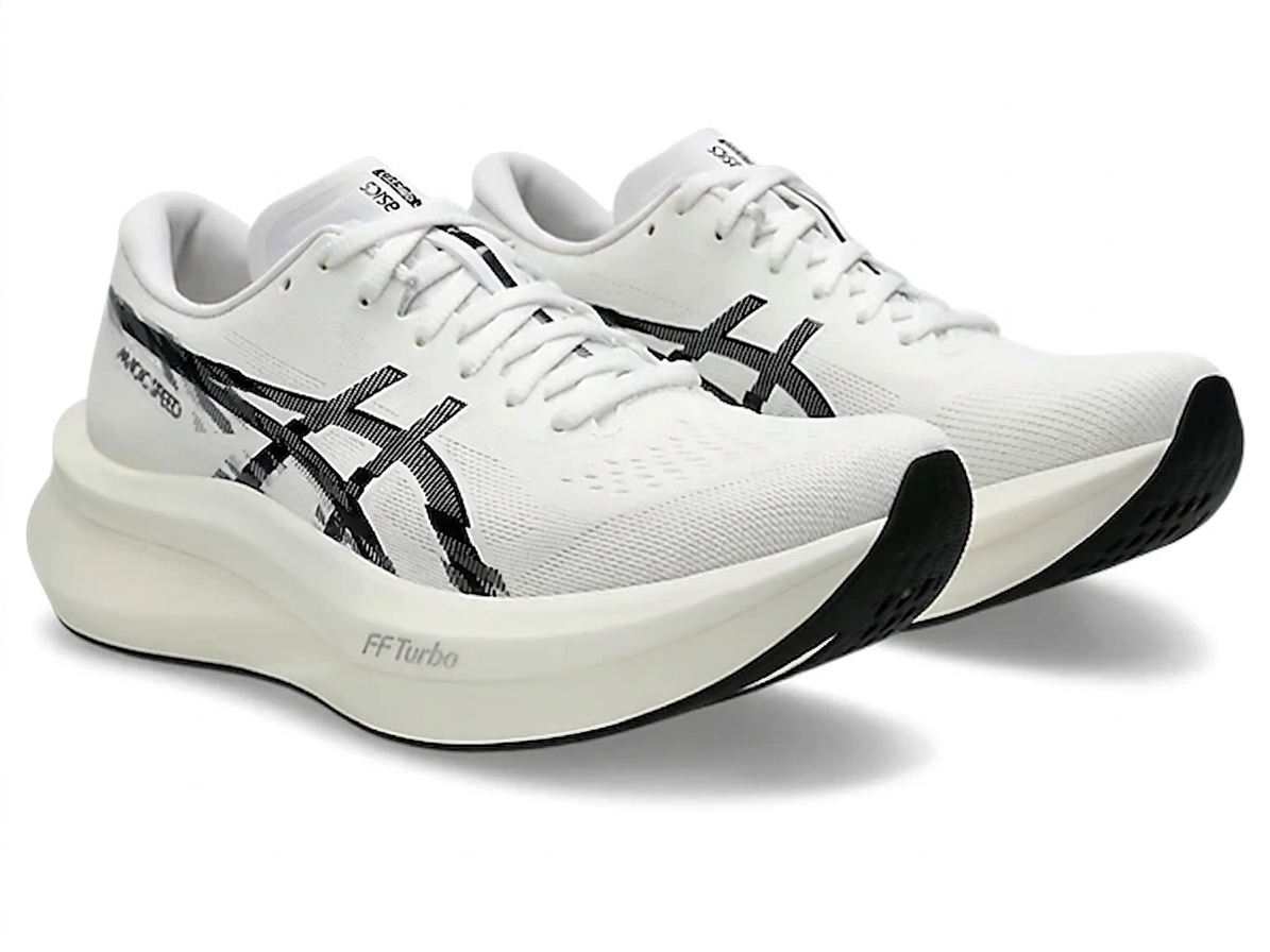 Asics Magic Speed 4 "White/ Black"
