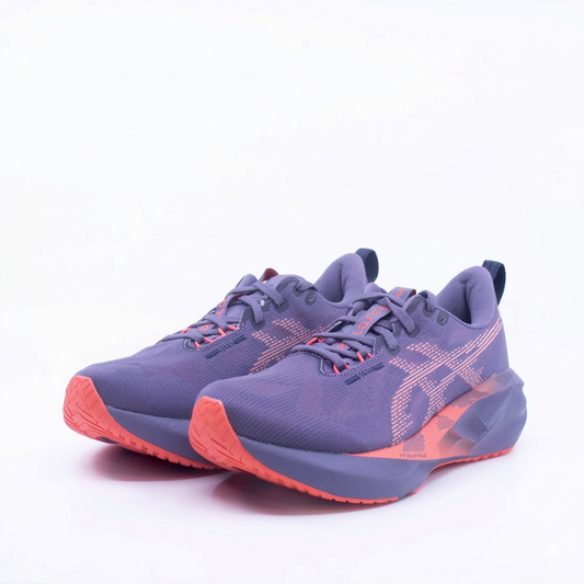 ASICS Novablast 5 "Greyish Purple/Coral Reef"