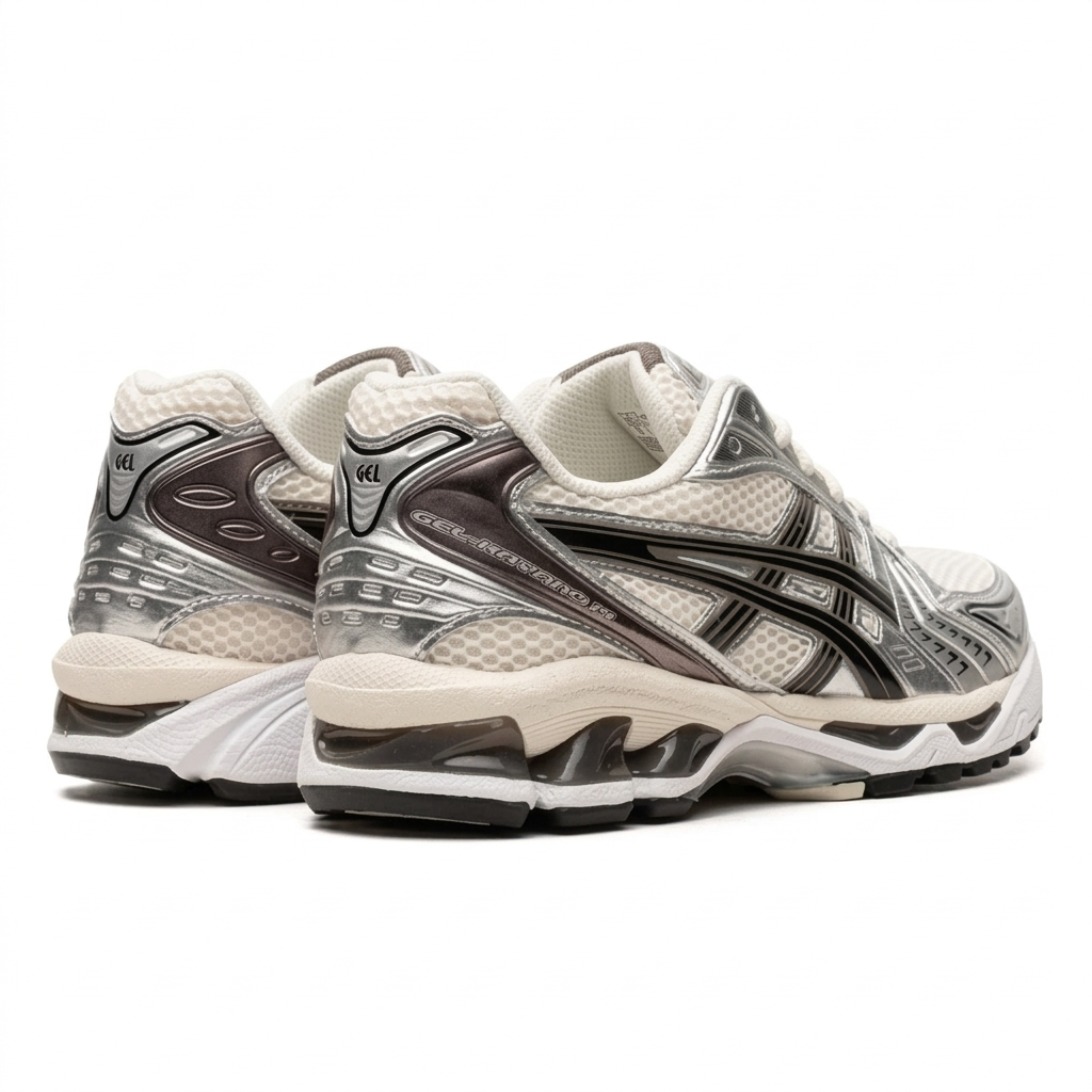 ASICS Gel-Kayano  "White/Silver"