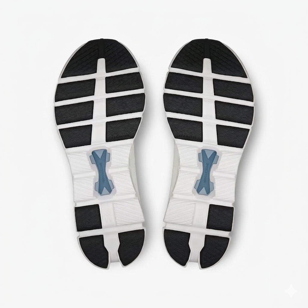 On Running Cloud X 4 "Silver/ Chambray"