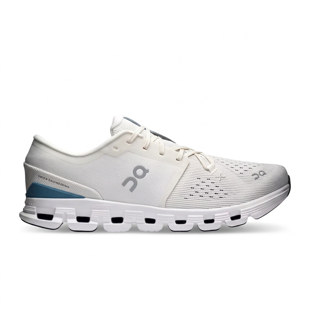 On Running Cloud X 4 "Silver/ Chambray"