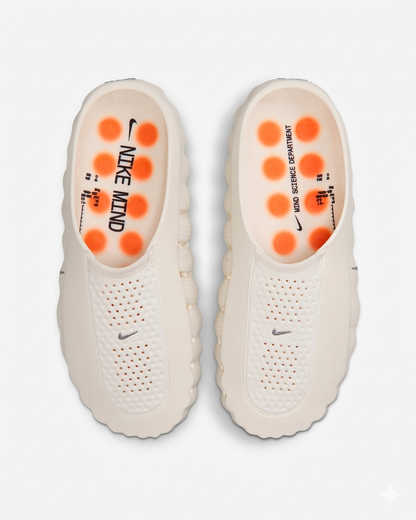 Nike Mind 001 mules "Light Bone"