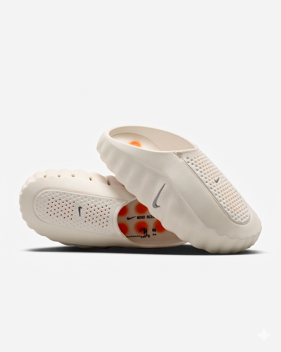 Nike Mind 001 mules "Light Bone"