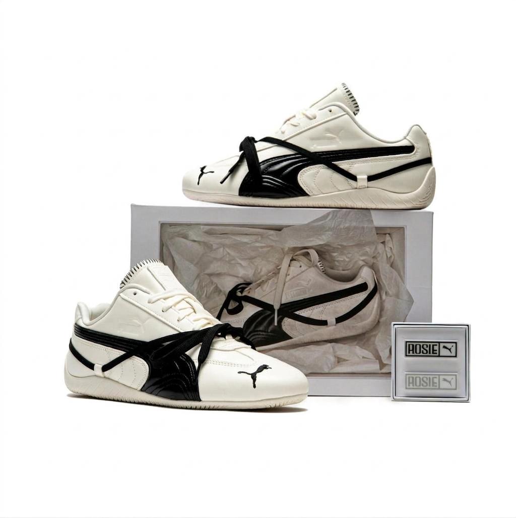 PUMA x ROSÉ Speedcat Lea Sneakers, "White"