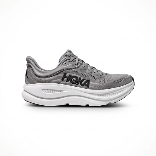 Hoka Bondi 9 Running Shoes "Grey"