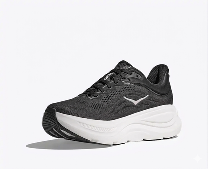Hoka Bondi 9 Running Shoes "Black/White"
