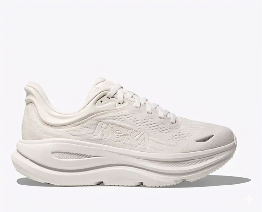Hoka Bondi 9 Running Shoes "White"
